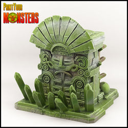 3D Printed Print your Monster - Aztec Trap 28 32mm D&D (Online Only)