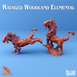 3D Printed Sordane Publishing Ravaged Woodland Elemental AC Adventure Friends in High Places 28 32mm D&D (Online Only)