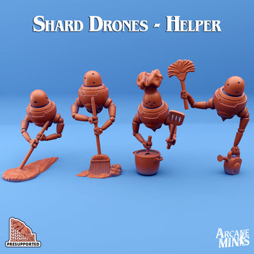 3D Printed Sordane Publishing Shard Drones 28 32mm D&D (Online Only)