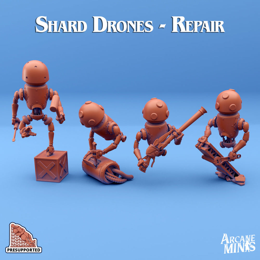 3D Printed Sordane Publishing Shard Drones 28 32mm D&D (Online Only)