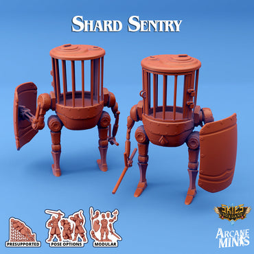 3D Printed Sordane Publishing Shard Sentry 28 32mm D&D (Online Only)