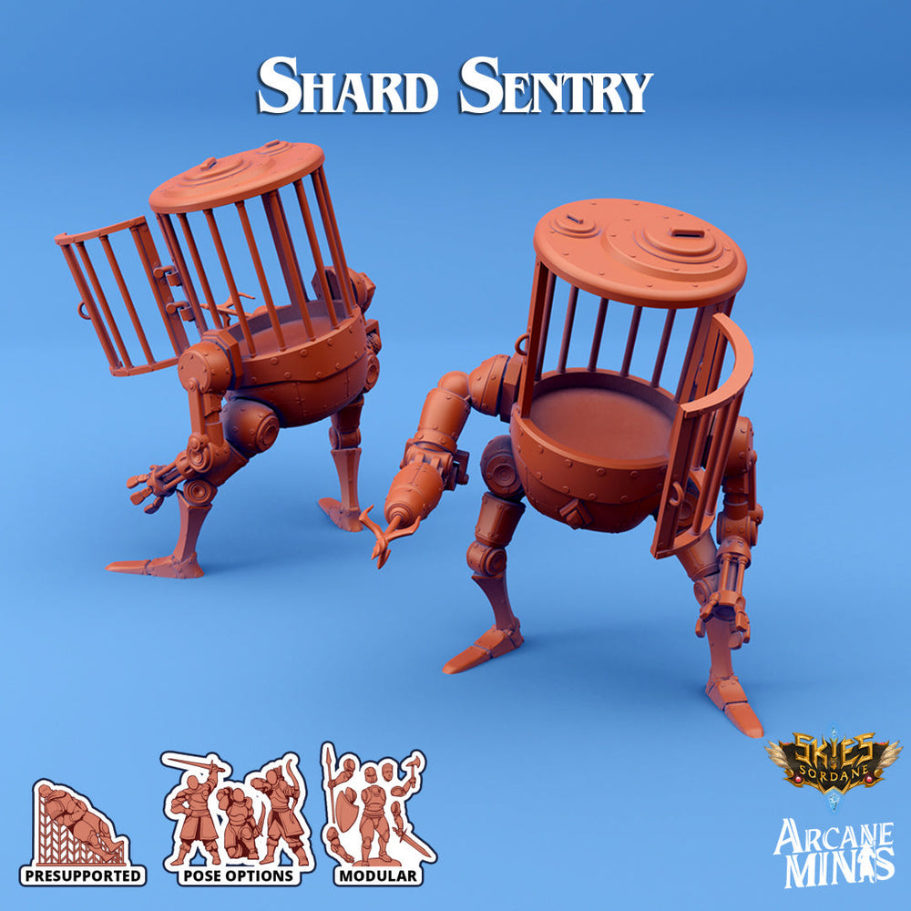 3D Printed Sordane Publishing Shard Sentry 28 32mm D&D (Online Only)