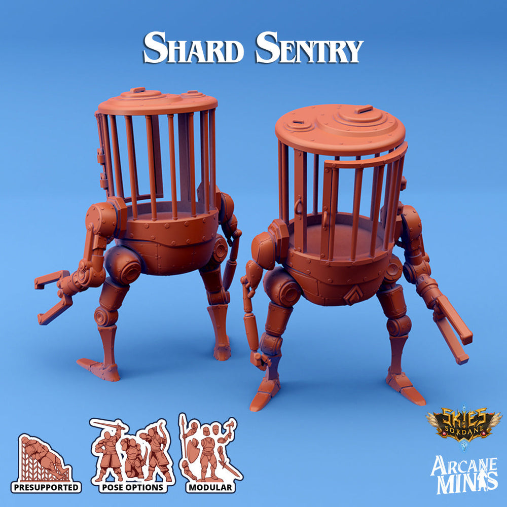 3D Printed Sordane Publishing Shard Sentry 28 32mm D&D (Online Only)