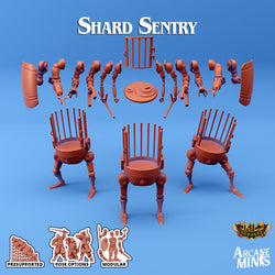 3D Printed Sordane Publishing Shard Sentry 28 32mm D&D (Online Only)