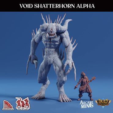 3D Printed Sordane Publishing Echoes of Madness - A Sordane Stories Void Shatterhorn Alpha 28 32mm D&D (Online Only)
