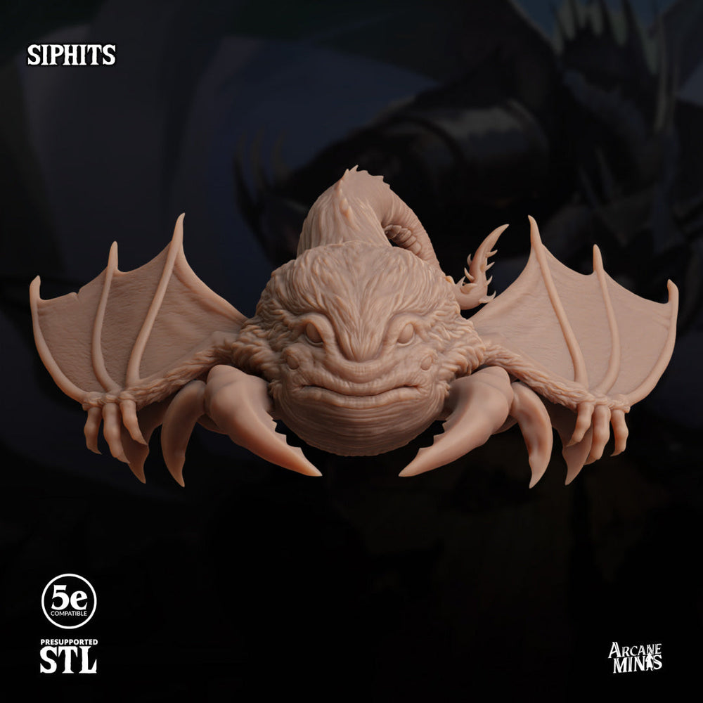 3D Printed Sordane Publishing Siphits 28 32mm D&D (Online Only)