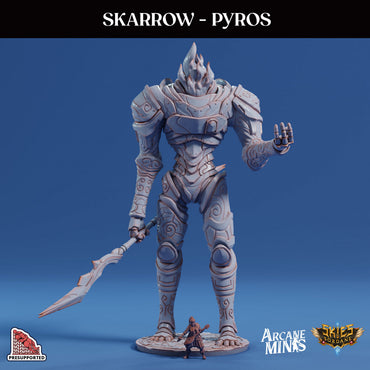 3D Printed Sordane Publishing Skarrow Class Guardians 28 32mm D&D (Online Only)