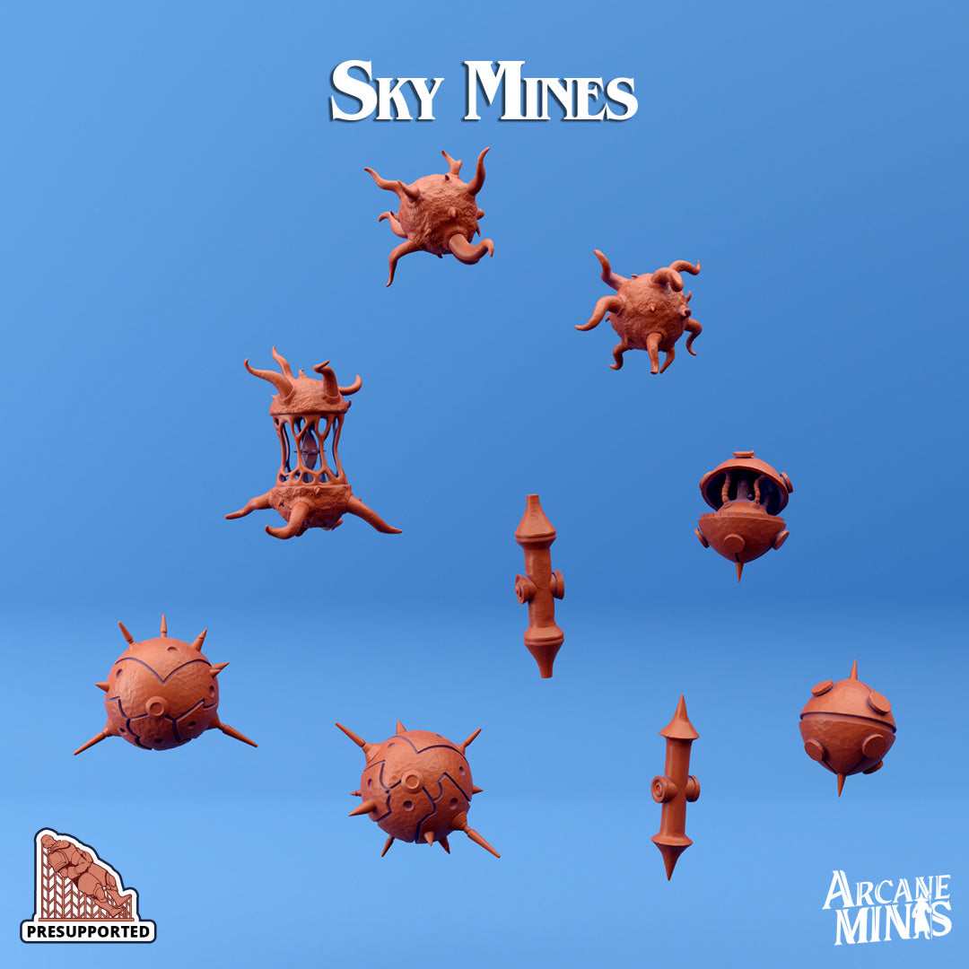 3D Printed Sordane Publishing Sky Mines 28 32mm D&D (Online Only)