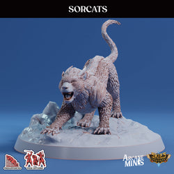 3D Printed Sordane Publishing Sorcats 28 32mm D&D (Online Only)