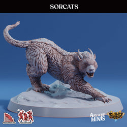 3D Printed Sordane Publishing Sorcats 28 32mm D&D (Online Only)