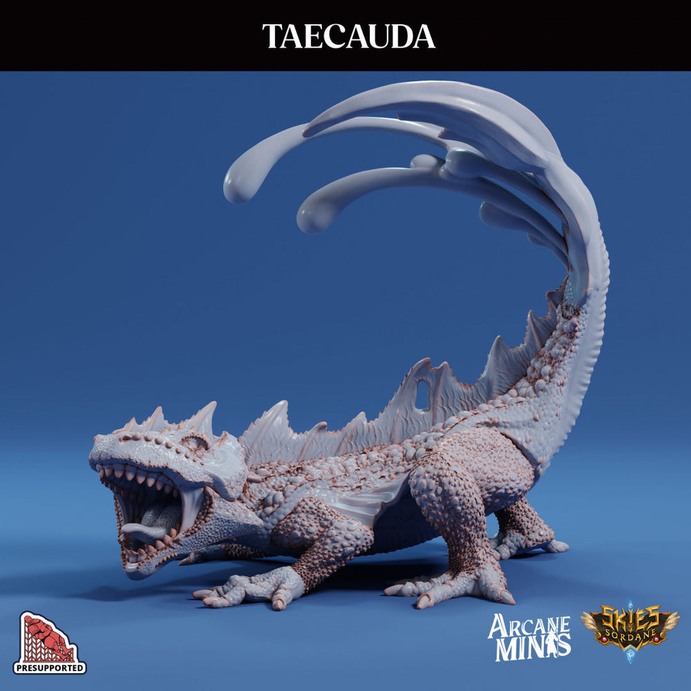 3D Printed Sordane Publishing Taecuauda Lizards AC Adventure The Lost Fleet 28 32mm D&D (Online Only)