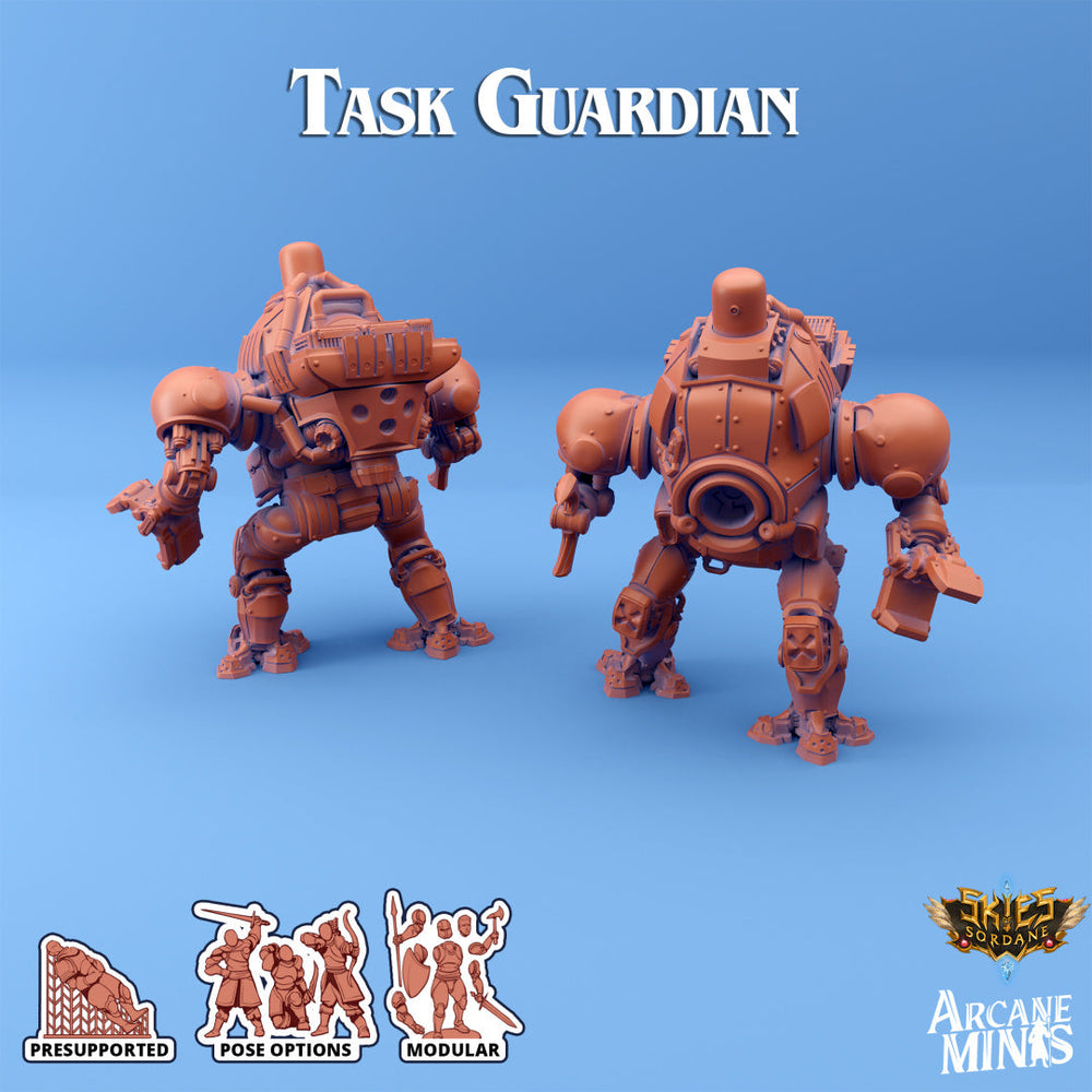 3D Printed Sordane Publishing Arcane Minis Shard Guardian Task Set Shard Guardian Set 28 32mm D&D (Online Only)
