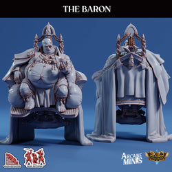 3D Printed Sordane Publishing The Baron 28 32mm D&D (Online Only)