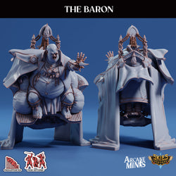 3D Printed Sordane Publishing The Baron 28 32mm D&D (Online Only)