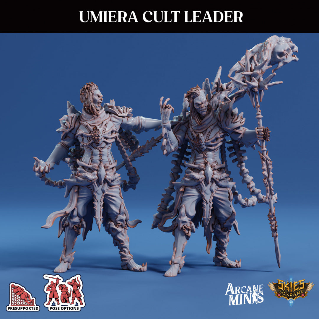 3D Printed Sordane Publishing Arcane Minis Cult Leader Umiera Cult of Umiera 28 32mm D&D (Online Only)