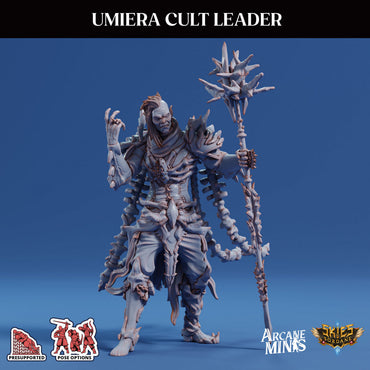3D Printed Sordane Publishing Arcane Minis Cult Leader Umiera Cult of Umiera 28 32mm D&D (Online Only)
