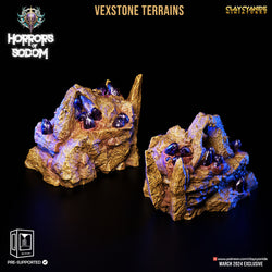3D Printed Clay Cyanide Horrors of Sodom Vexstone Terrains 28 32 mm D&D (Online Only)