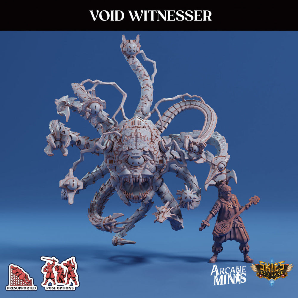 3D Printed Sordane Publishing Echoes of Madness - A Sordane Stories Void Witnesser 28 32mm D&D (Online Only)