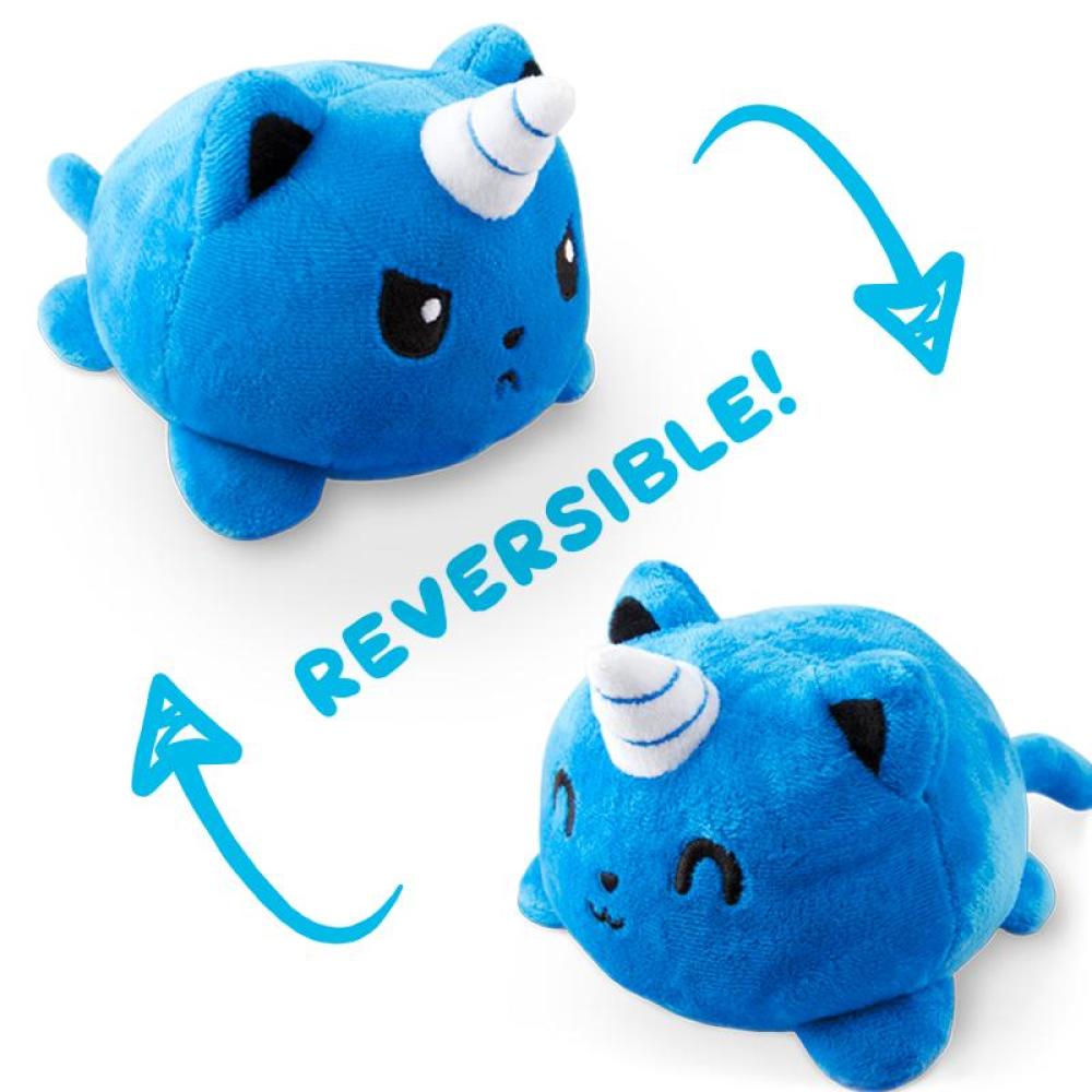 TeeTurtle Reversible Kittencorn: Blue (Mini) (ONLINE ORDER ONLY)