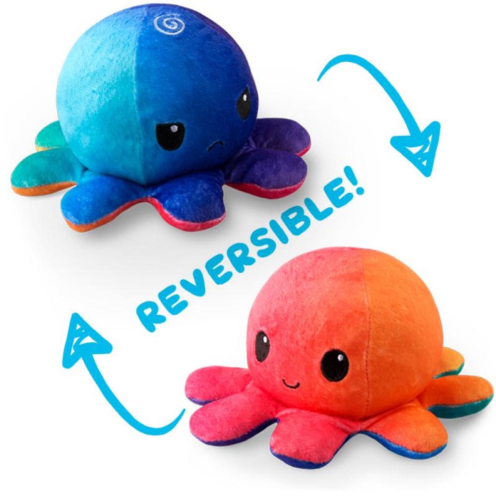 TeeTurtle Reversible Octopus: Sunset/Mermaid (Mini) (ONLINE ORDER ONLY)
