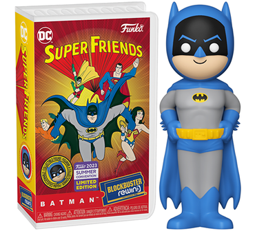 Funko Rewind Batman (Super Friends, Sealed) - 2023 Summer Convention Exclusive **Missing Sticker** (Online Order Only)
