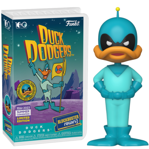 Funko Rewind Duck Dodgers (Sealed) - 2023 Summer Convention Exclusive **Missing Sticker** (Online Order Only)