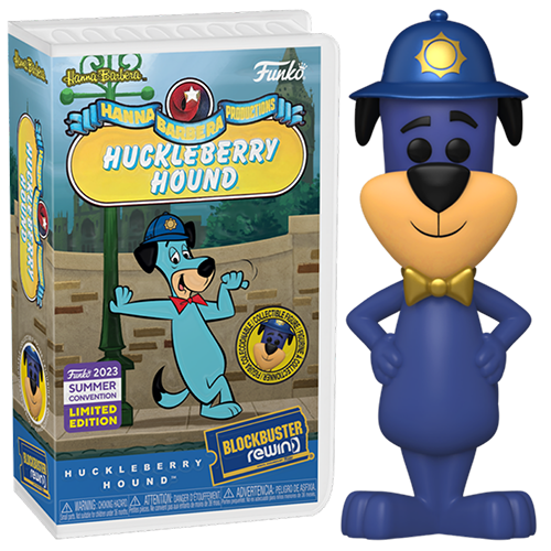 Funko Rewind Huckleberry Hound (Officer, Sealed) - 2023 Summer Convention Exclusive **Missing Sticker** (Online Order Only)