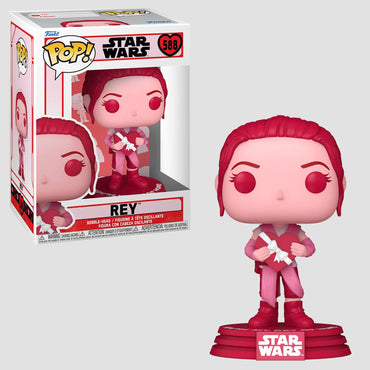 Rey Star Wars Valentine's Day Funko Pop! (Online Order Only)