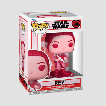 Rey Star Wars Valentine's Day Funko Pop! (Online Order Only)