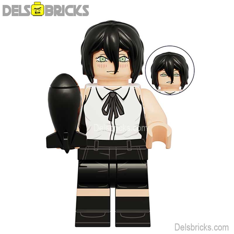 Lady Reze Bomb Girl from Chainsaw Man Lego Minifigures Anime toys (ONLINE ORDER ONLY)