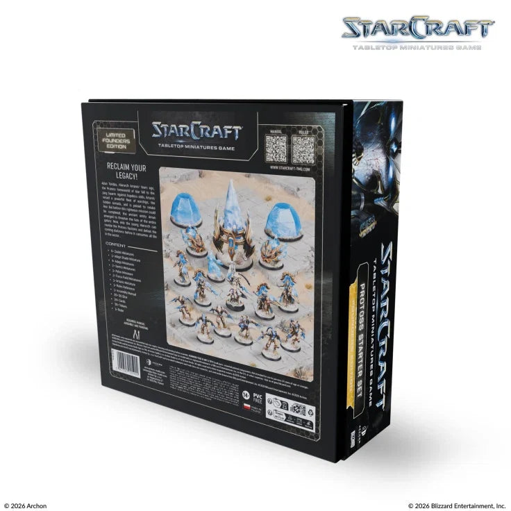 StarCraft The Miniatures Game: Protoss: Starter Set: Founders Edition (ONLINE ORDER ONLY)