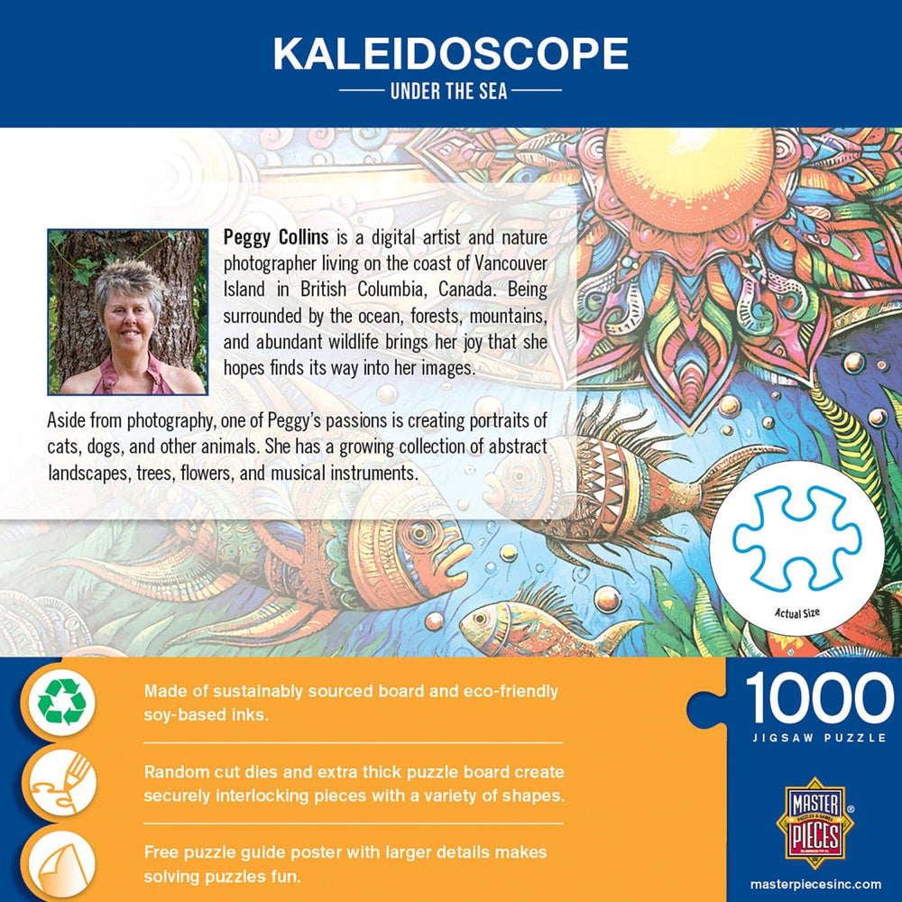 Kaleidoscope - Under The Sea 1000 Piece Jigsaw Puzzle (ONLINE ORDER ONLY)