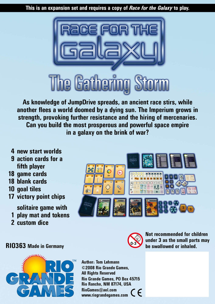 Race for the Galaxy: The Gathering Storm (ONLINE ORDER ONLY)