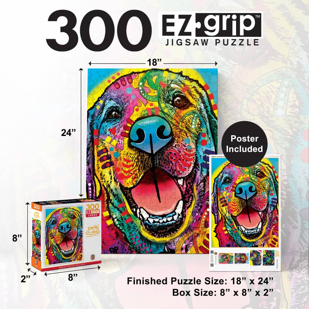 Dean Russo - I'm Rocky, Nice to Meet You 300 Piece EZ Grip Jigsaw Puzzle