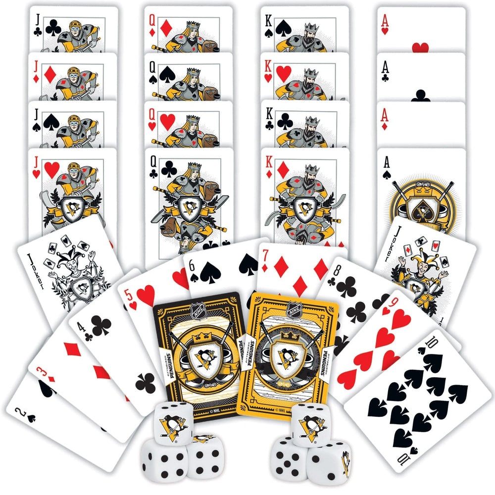 Pittsburgh Penguins - 2-Pack Playing Cards & Dice Set (ONLINE ORDER ONLY)