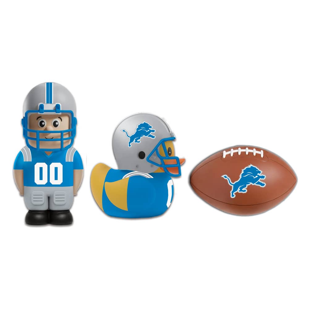 Bathletes - Detroit Lions NFL Bath Toys (ONLINE ORDER ONLY)