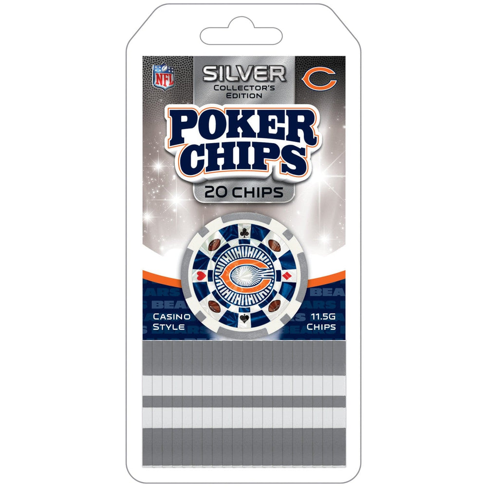 Chicago Bears 20 Piece Poker Chips (ONLINE ORDER ONLY)