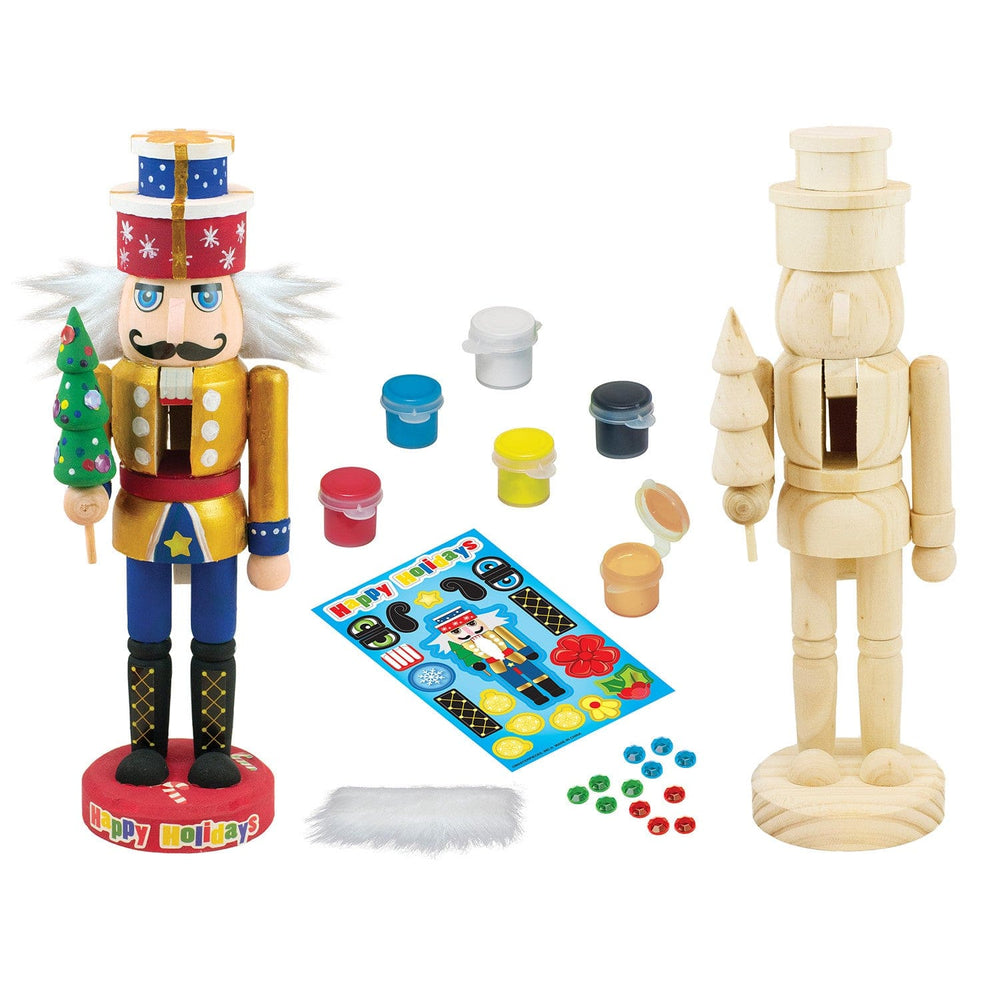 Nutcracker Father Christmas Wood Paint Set (ONLINE ORDER ONLY)