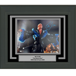 Framed Autographed/Signed Ric Flair Nature Boy 16x20 WWE Wrestling Photo JSA COA