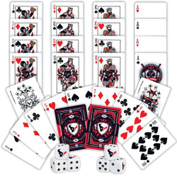 Houston Texans - 2-Pack Playing Cards & Dice Set (ONLINE ORDER ONLY)