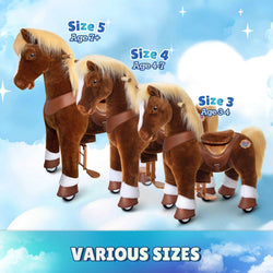 Model Y® Horse Ride-On Toy Age 3–4 – Brown