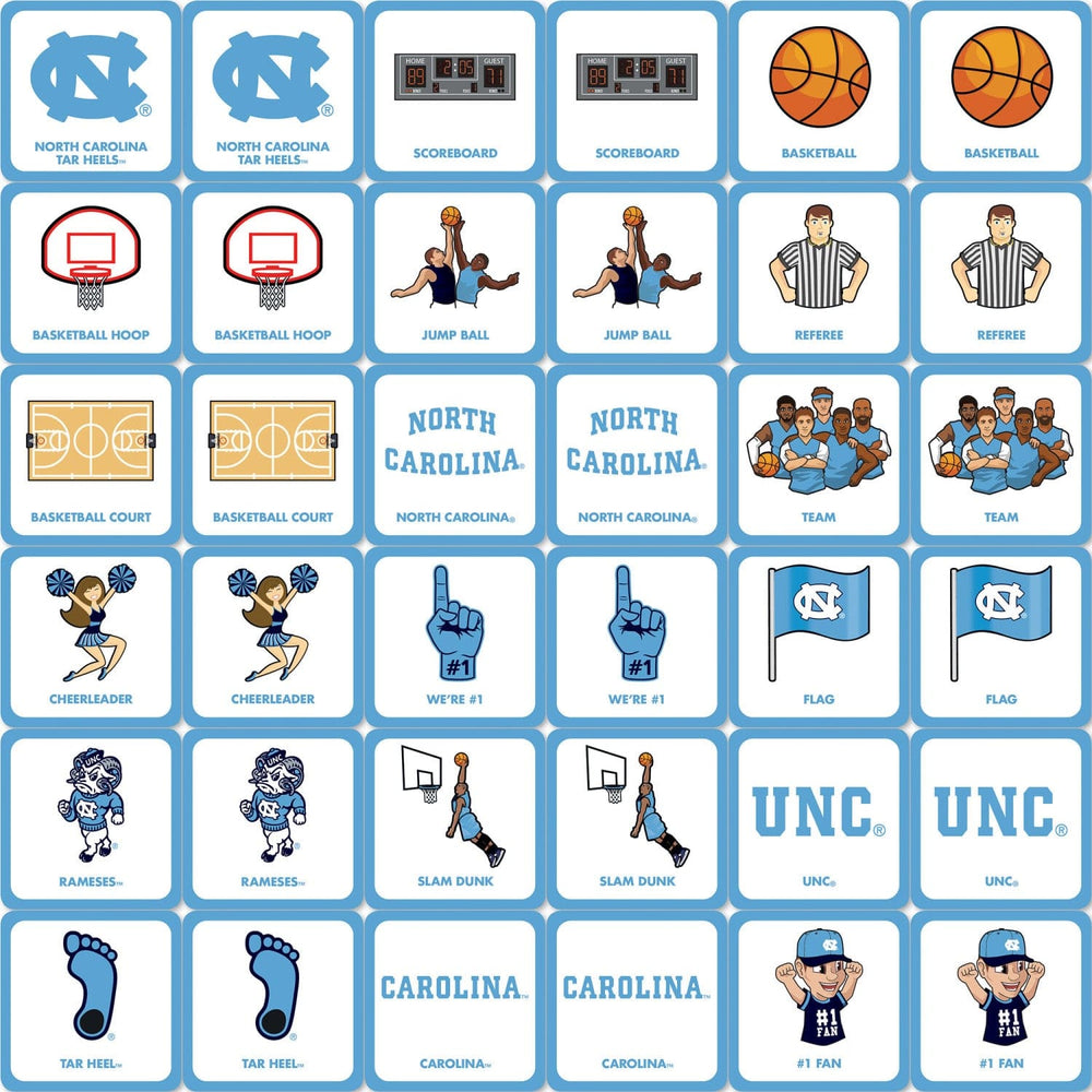 UNC Tar Heels Matching Game (ONLINE ORDER ONLY)