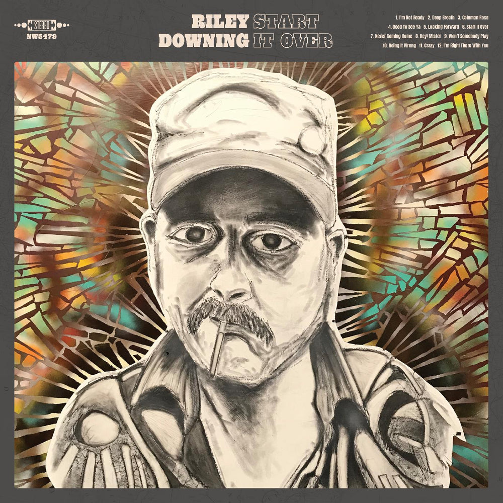 Riley Downing - Start It Over (SEA GLASS & TURQUOISE VINYL) [Vinyl] (ONLINE ORDER ONLY)