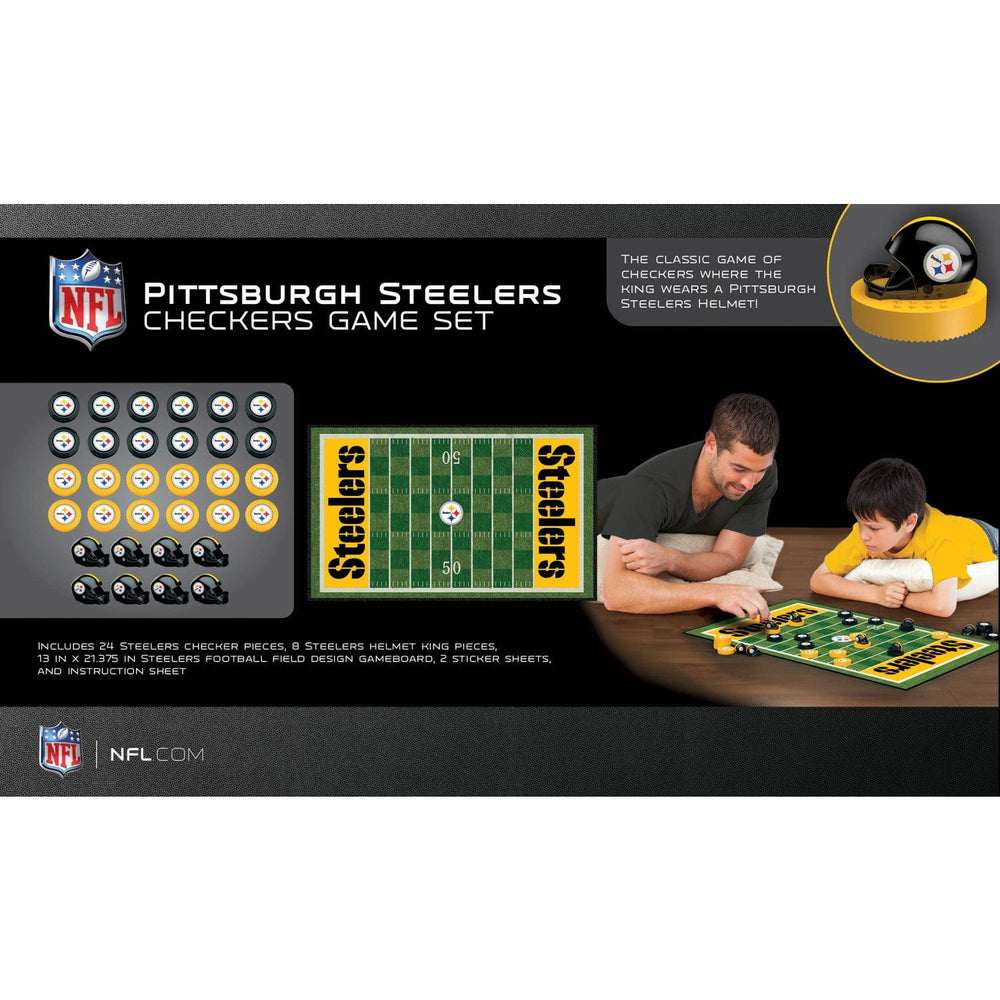 Pittsburgh Steelers Checkers Board Game (ONLINE ORDER ONLY)