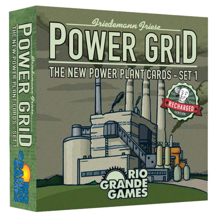 Power Grid: New Power Plant Cards Set 1 (ONLINE ORDER ONLY)