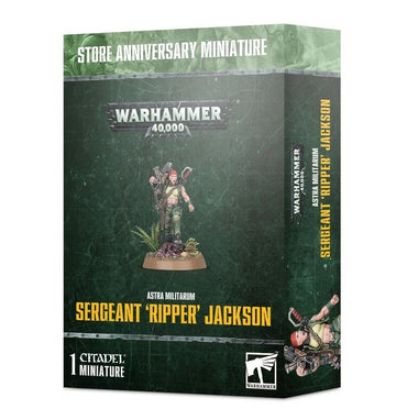 Warhammer 40K: Astra Militarum - Sergeant "Ripper" Jackson (ONLINE ORDER ONLY)