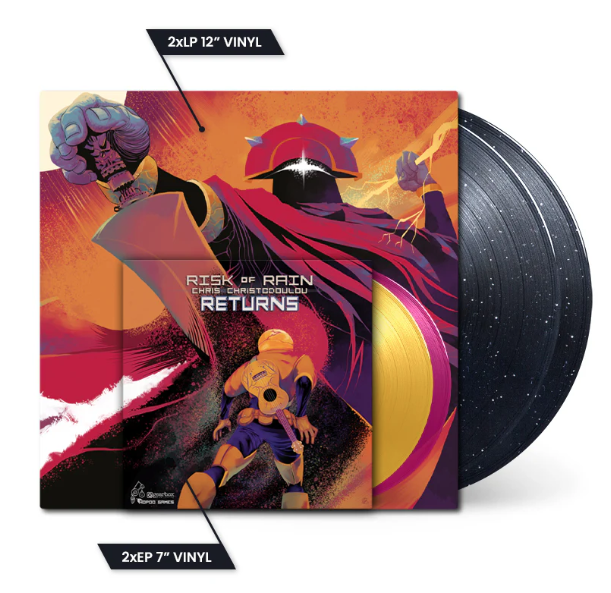 Risk of Rain Returns (2LP BLACK SPARKLE + 2X7") [Vinyl]
