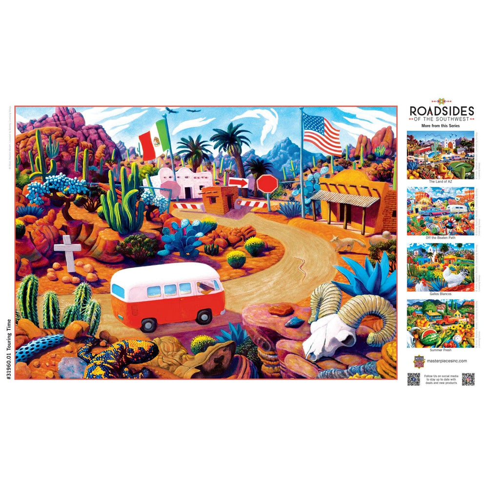 Roadsides of the Southwest - Touring Time 500 Piece Jigsaw Puzzle (ONLINE ORDER ONLY)