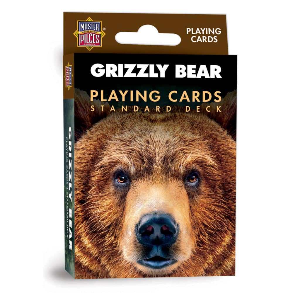 Grizzly Bear Playing Cards - 54 Card Deck (ONLINE ORDER ONLY)