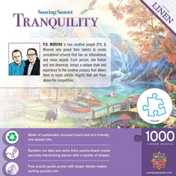 Tranquility - Soaring Sunset 1000 Piece Jigsaw Puzzle (ONLINE ORDER ONLY)